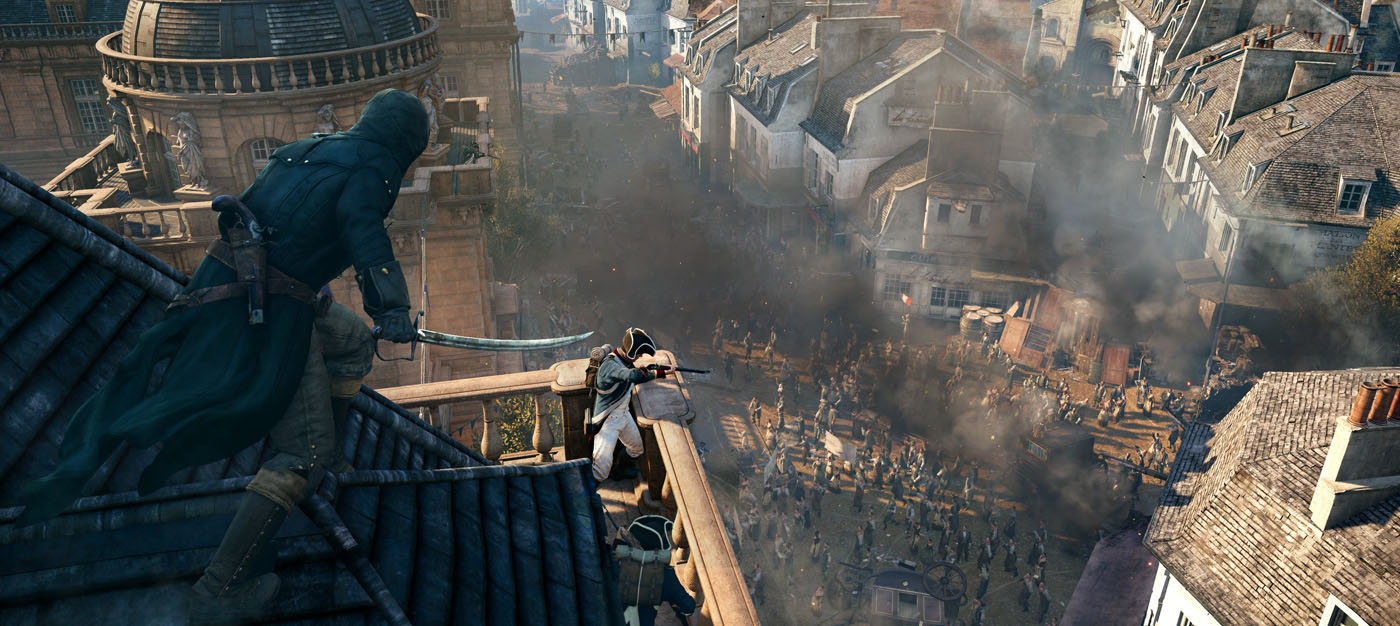 В Assassin's Creed: Unity разработчики обещают сцену с 10 000 NPC